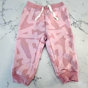 NWOT Pink Baby Gap Sweat Pants Size 12-18 Months